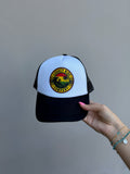 Legacy Surf Rasta Trucker Hat White Panel