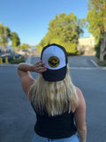 Legacy Surf Rasta Trucker Hat White Panel