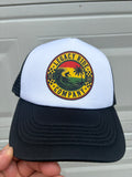 Legacy Surf Rasta Trucker Hat White Panel