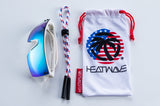 KIDS LAZER FACE SUNGLASSES: STARS AND STRIPES