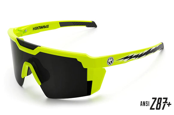 Heatwave Visuals FUTURE TECH GLASSES: SPARKY FRAME  CLEAR LENS Z87+