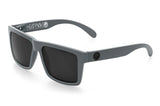 Heatwave Vise SATIN GREY FRAME BLACK LENSE