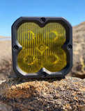 GG Lighting Amber Race Series Offroad Flood LED Pod