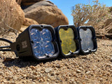 GG Lighting Amber Race Series Offroad Flood LED Pod