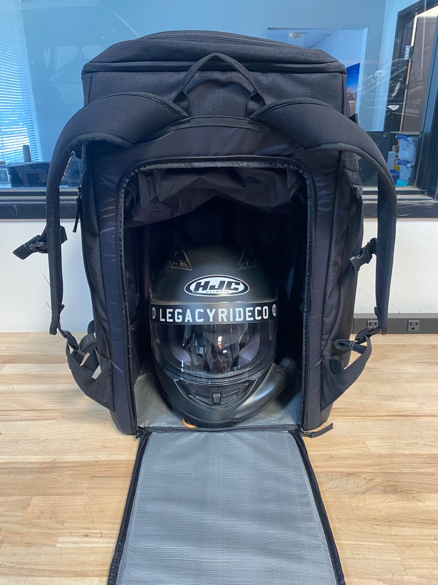 gear bag for motorcycle helmet trackside Dakine Racing Gear Bag Black – legacyrideco