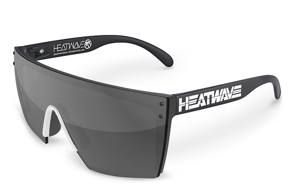 Heatwave Lazer Face Sunglasses: Black Metal Customs – LZMFG