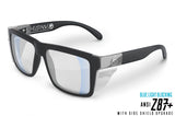 HEATWAVE Vise Z87 Safety Glasses Black Frame Blue Blocking Light Lens